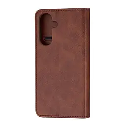 Чохол-книжка Premium Samsung A56 5G (A566) Dark Brown
