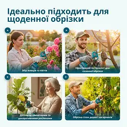 Konner & Sohnen Секатор акумуляторний Konner&Sohnen KS CPS20V-40 CASE 20В акб 1х2А·рік d 20-40мм ЗП кейс 1.0кг - мініатюра 7