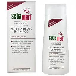 Шампунь Sebamed Hair Care проти випадіння волосся, 200 мл - мініатюра 4