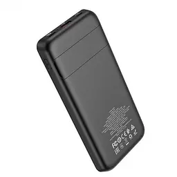 Портативна батарея Power Bank Hoco з бездротовою зарядкою J76 Bobby Wireless Charger 10000mAh Black - мініатюра 4
