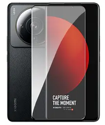 Захисне скло DK Full Glue 3D для Xiaomi 12S Ultra 014138 black - мініатюра 2