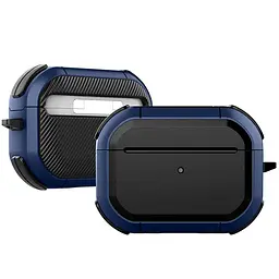 Футляр протиударний Black ed. для навушників Airpods Pro Blue
