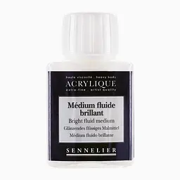 Розчинник для акрилових фарб Sennelier Bright fluid, яскравий, 75 мл