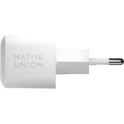 Мережевий зарядний пристрій Native Union Fast GaN Charger PD 30 Вт USB-C Port White (FAST-PD30-2-WHT-EU) - мініатюра 2