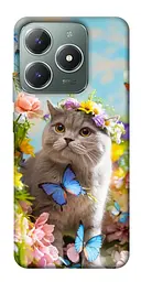 Чохол Demsky Spring cat для Realme C61 4G