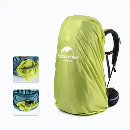 Трекінговий туристичний рюкзак Naturehike 65+5 літрів із чохлом - мініатюра 2