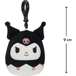 М'яка іграшка Squishmallows Hello Kitty на кліпсі Куромі 9 см (SQSN00277) - мініатюра 2