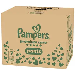 Підгузки Pampers Premium Care Pants розмір 7 (15+ кг) 62 шт. (8006530320245) - мініатюра 3