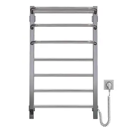Електрична рушникосушка Navin Fortis 480x800 Sensor права 12-228153-3680, Хром, Праве, Електронний - мініатюра 2