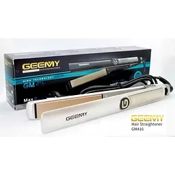 Професійна Плойка Випрямляч GEEMY GM-416 CERAMIC COATING PLATE, Праска для волосся з температурним контролем 150-230°C - мініатюра 8