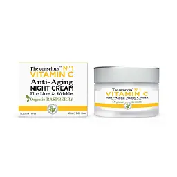 Нічний крем для обличчя The Conscious Vitamin C Anti-Aging Night cream 50 мл - мініатюра 2