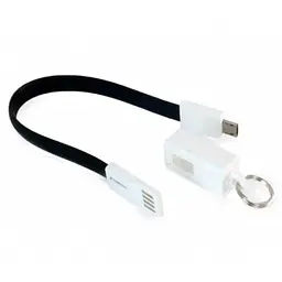 Дата кабель USB 2.0 AM to Micro 5P 0.18m black Extradigital (KBU1786) - мініатюра 2