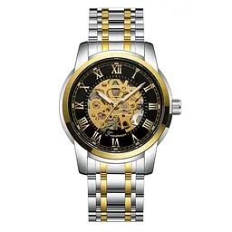 Наручний годинник чоловічий 8250 Silver-Black Winner acs0029767