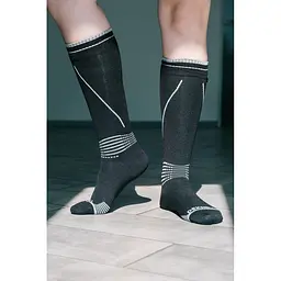 Водонепроникні шкарпетки Dexshell Longlite Socks 2.0, блакитні полоски, розмір S (36-38) - мініатюра 13