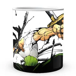 Кухоль GeekLand One Piece Великий Куш Зорро OP 002.006 330 мл білий - мініатюра 2