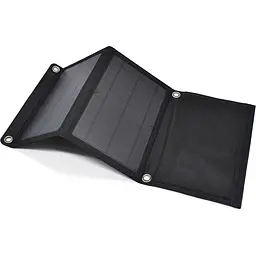 Портативна сонячна панель PowerPlant 14W 5V 2xUSB-A [PB930555] [127048] - мініатюра 2