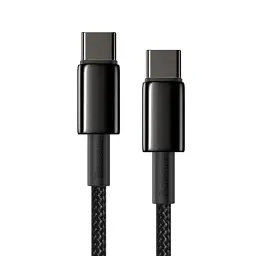 Дата кабель USB-C to USB-C 1.0m 100W black Baseus (CATWJ-01) - мініатюра 3