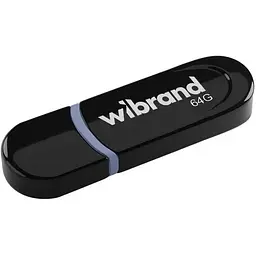 USB флеш накопичувач Wibrand 64GB Panther Black USB 2.0 (WI2.0/PA64P2B)