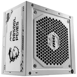 Блок живлення MSI 850W (MAG A850GL PCIE5 WHITE) - мініатюра 7
