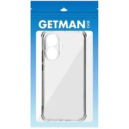 TPU чохол GETMAN Ease logo посилені кути Full Camera для Xiaomi Poco F7 Безбарвний (прозорий) - мініатюра 3