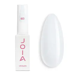 Гель-лак для нігтів білий 003 з шиммером JOIA vegan 6 мл