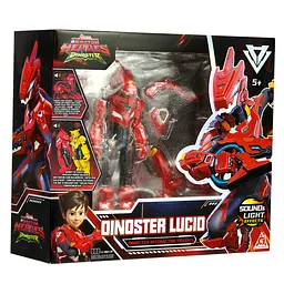Фігурка з аксесуарами Dinoster - Лучіо зі світлом та звуком 20 см (EU583831) - мініатюра 5