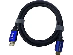 Кабель ATCOM (88888) HDMI-HDMI V.2.1 Real 8K вилка/вилка 2м чорний