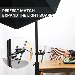 Шарнірний кріплення Ulanzi R096 Double Super Clamp UV-2870 R096 Black - мініатюра 8