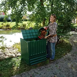 Компостер Graf Еко-Кінг 400 л зелений (627003) - мініатюра 2