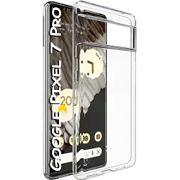 Силіконовий чохол BeCover для Google Pixel 7 Pro Transparancy (708646) - мініатюра 2