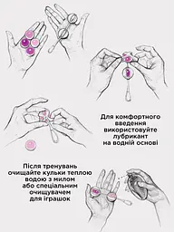 Вагінальні кульки Geisha Balls 2 17х3 см - мініатюра 10