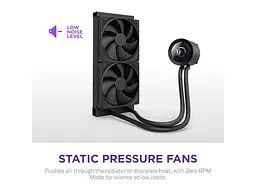 Водяне охолодження NZXT Kraken Plus 240 Black (RL-KN240-B2) - мініатюра 3