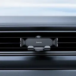 Автотримач Baseus Stable Gravitational Car Mount Lite (Air Outlet Version) (SUWX01) Чорний - мініатюра 5