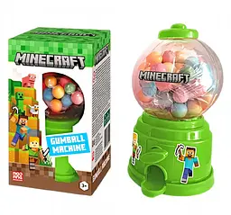 Диспенсер Minecraft Gumball Candy Machine 100г - мініатюра 2