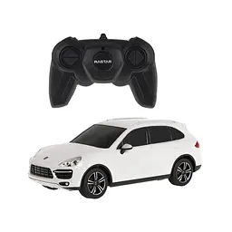 Машинка на управлінні 1:24 Porsche Cayenne Turbo білий RASTAR - мініатюра 5