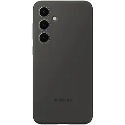 Оригінальний силіконовий чохол Samsung Silicone Case для Samsung Galaxy S24 FE Black (EF-PS721CBEGWW)