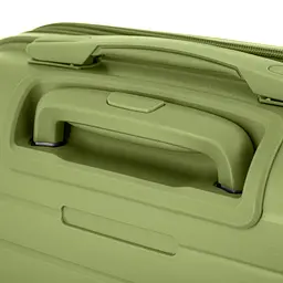 2E Валіза, Aero, поліпропілен, мала, 35/44 л, TSA, 4 колеса, EXP, оливково-зелений - мініатюра 10