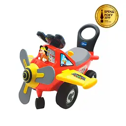 Толокар Kiddieland Літак пілота Міккі червоний (053561) - мініатюра 4