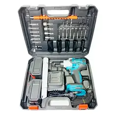 Акумуляторний гайковерт DOMOTEC 96V з 25 насадками