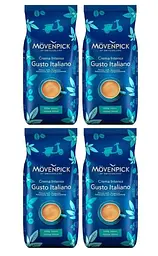 Кава в зернах Movenpick Gusto Italiano 1кг 4 шт