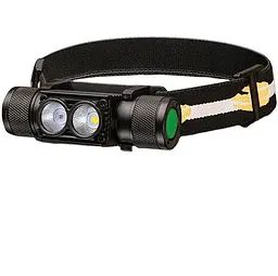 Налобний ліхтарик Sofirn H25LR акумуляторний світлодіодний ліхтар із червоним світлом Black (19275)
