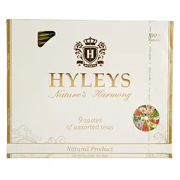 Набір чай Hyleys 9 смаків (асорті) 150 г (100 шт. x 1.5 г) - мініатюра 4
