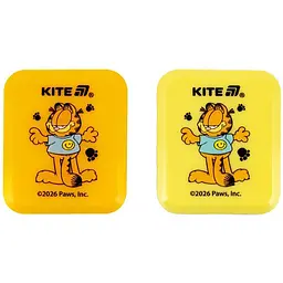 Точилка з контейнером прямокутна Kite Garfield упаковка 24 шт. (GF26-116)