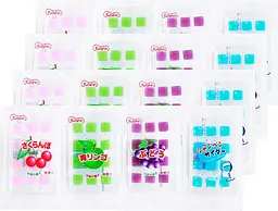 Японські жувальні цукерки Kyoushin Green Apple Mochi Candy 15г - мініатюра 6