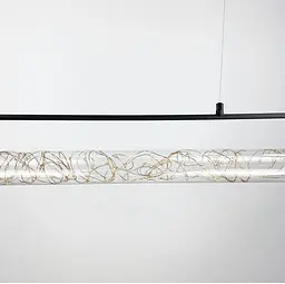 Видовжена дизайнерська світлодіодна люстра Line.F S 01-1200 - мініатюра 6