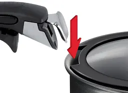 Кришка Tefal для серії Ingenio розміром 22 см (L9936492) для сковороди та каструлі - мініатюра 6