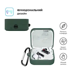 Чохол для навушників Armorstandart Hang Case для Nothing Ear (2) Pine Green (ARM75400) - мініатюра 2