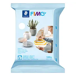 Полімерна глина самозастигаюча FIMO Air, 1 кг., Біла, (8101-0)