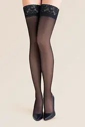 Панчохи Gabriella Calze Lycra 15 den з мереживом, що самоутримуються Gabriella 57770 90103 - мініатюра 5