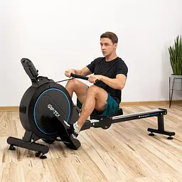 Гребний тренажер Gymtek XR800 магнітний синій - мініатюра 3